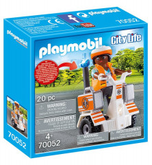 Playmobil 70052 Rescue cu două roți cu lumini