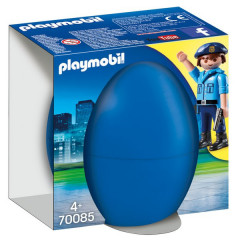 Playmobil 70085 Ouă de Paște Polițist cu câine č.1