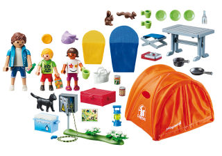 Playmobil 70089 Camping familial č.3