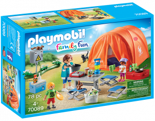 Playmobil 70089 Camping familial č.1