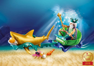 Playmobil 70097 King of the Sea with Shark Carriage č.2