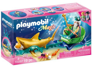 Playmobil 70097 King of the Sea with Shark Carriage