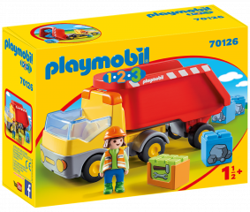 Playmobil 1.2.3 70126 Basculantă č.1