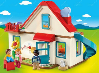 Playmobil 1.2.3 70129 Casă de familie č.2