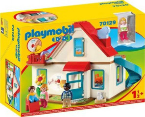 Playmobil 1.2.3 70129 Casă de familie č.1