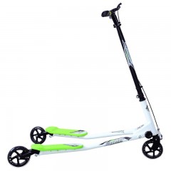 Trotineta pliabila cu trei roți, verde č.1
