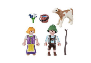Playmobil 70155 Copii cu vițel č.2