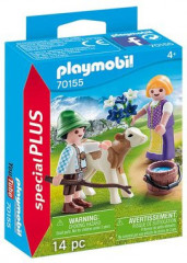Playmobil 70155 Copii cu vițel č.1