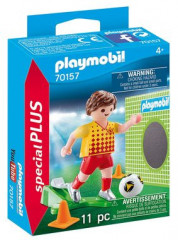 Playmobil 70157 Jucător de fotbal cu poartă