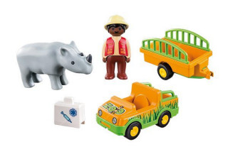 Playmobil 1.2.3 70182 Transport rinocer č.2