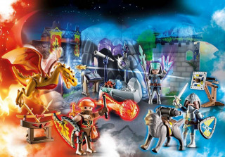 Playmobil 70187 Advent Calendar Cavalerii luptă pentru piatra magică č.2