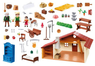 Playmobil 70253 Heidi Si Cabana Din Munti č.2