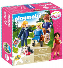 Playmobil 70258 Clara cu tatăl ei și domnișoara Rottenmeier