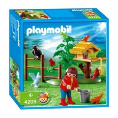 Playmobil 4203 Hrănirea pasărilor č.1