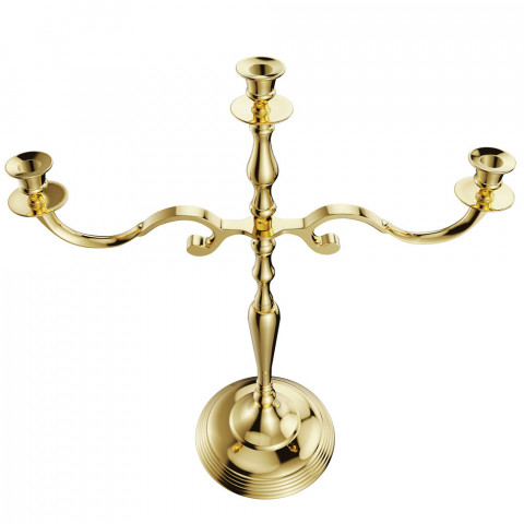 Sfeșnic de Crăciun 80 cm | auriu č.10