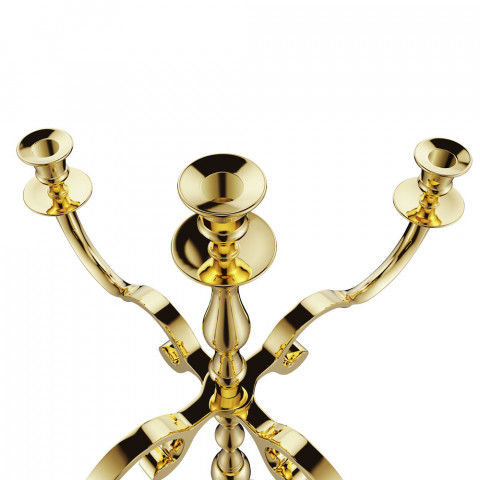 Sfeșnic de Crăciun 80 cm | auriu č.9