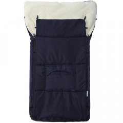 Sac de iarnă pentru cărucior  90 cm | albastru închis č.3