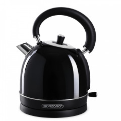 Fierbător Ceainic electric din otel inoxidabil "Retro" | negru č.1