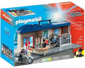 Playmobil 5689 City Action - Set mobil stație de poliție č.1