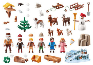 Playmobil 70260 Advent Calendar  "Lumea de iarnă a lui Heidin” č.3