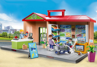 Playmobil 70320 Set mobil magazin alimentar č.2