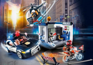 Playmobil 70326 Poliția cu mașină și elicopter č.2