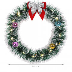 Coroniță de Crăciun LED Ø 32cm | 20 LED č.3