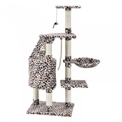 Ansamblu de joacă pentru pisici 118x50x40 cm | leopard č.2
