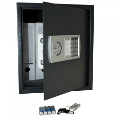 Seif cu lacăt electronic 40 x 35 x 40 cm | gri închis č.1