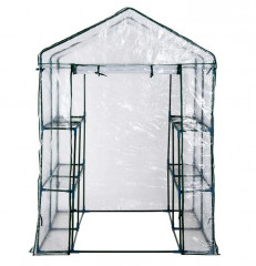 Solar de grădină 143 x 143 x 195 cm | transparent č.3