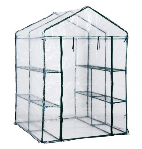Solar de grădină 143 x 143 x 195 cm | transparent č.2