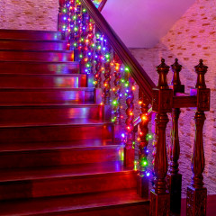 Ghirlandă luminoasă LED Crăciun 5 m 50 LED | colorat č.3