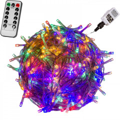 Ghirlandă luminoasă LED Crăciun 5 m 50 LED | colorat