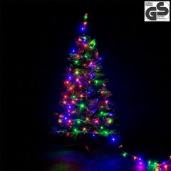 Instalație de Crăciun LED 60 m | colorate 600 LED | cablu verde č.3