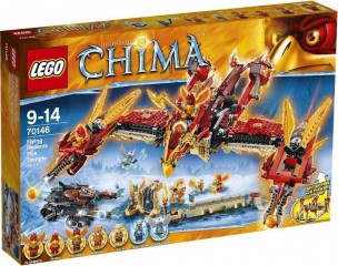 LEGO Chima 70146 Templul de foc al pasării Phoenix č.1
