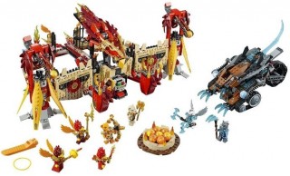 LEGO Chima 70146 Templul de foc al pasării Phoenix č.2