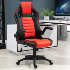 Scaun gaming Vinsetto | negru-roșu