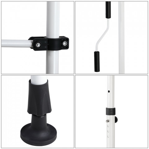 Copertină retractabilă 350 x 176-305 cm | bej č.6