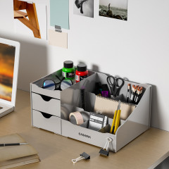 Organizator de papetărie | gri deschis č.1