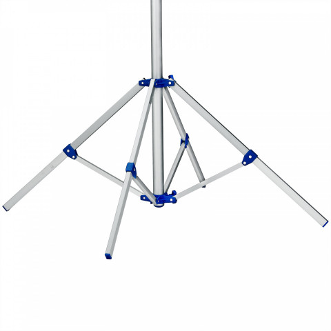 Uscător rotativ din aluminiu 103 x 168 cm | argintiu č.5