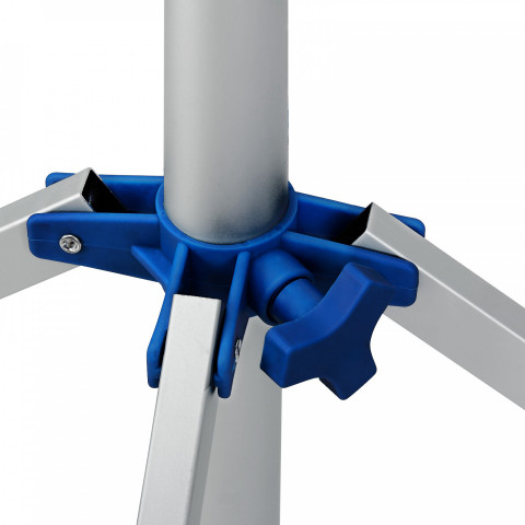 Uscător rotativ din aluminiu 103 x 168 cm | argintiu č.6