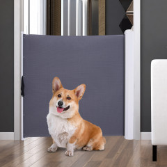 Poartă de siguranță retractabilă 115 x 82,5 cm | gri č.1