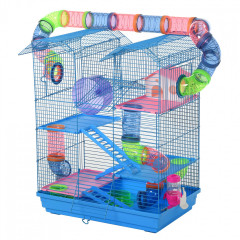 Cușcă pentru hamsteri cu labirint 47 x 30 x 59 cm | multicoloră č.1