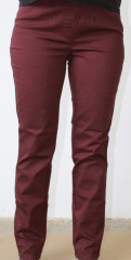 Pantaloni de femei | burgundy