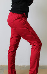 Pantaloni pentru femei | roșu č.3