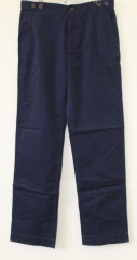 Pantaloni din pânză de bărbați | albastru č.1