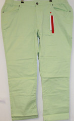Pantaloni din pânză de damă | verde deschis