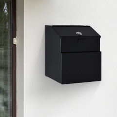 Cutie poștală 15 x 18 x 22 cm | negru č.2
