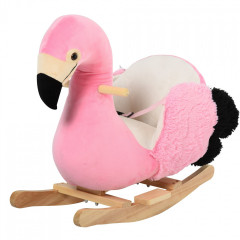 Balansoar Flamingo pentru copii | 60 x 33 x 52 cm č.1