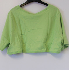 Tricou scurt pentru femei | verde deschis č.2